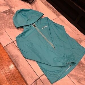 Columbia Aqua Hooded Windbreaker